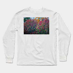 Red Green And Yellow Trees Long Sleeve T-Shirt